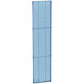 Azar Displays 13.5" x 60" Pegboard Panel - One sided, PK2 771360-BLU-2PK